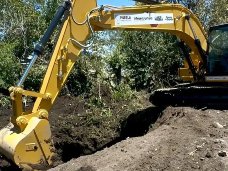 Gobierno de Texmelucan realizó desazolve de río Acotzala en El Moral