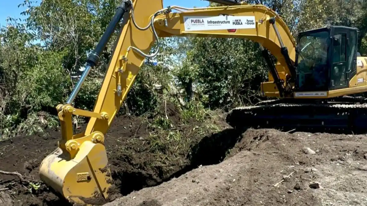 Gobierno de Texmelucan realizó desazolve de río Acotzala en El Moral