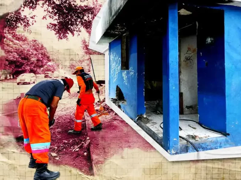 Casetas de vigilancia abandonadas en colonias de Puebla son focos rojos de inseguridad; buscan rehabilitarlas