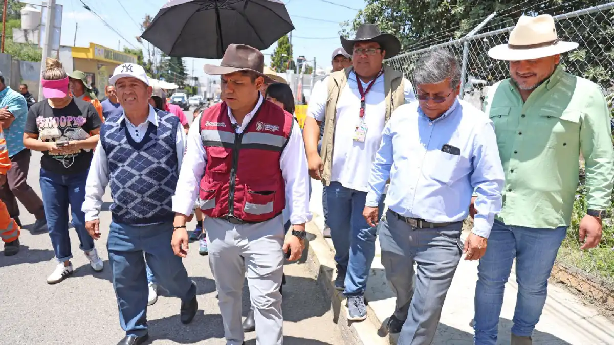 Anuncia Omar Muñoz construcción de clínica de salud y subcomandancia en San Lorenzo Almecatla