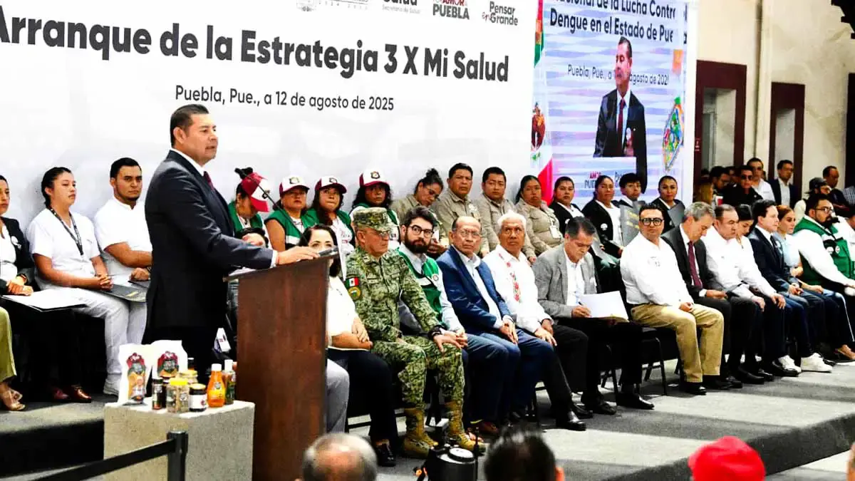 Arranca en Puebla campaña “3 X Mi Salud” para prevenir la obesidad