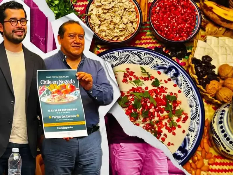 Festival Cultural del Chile en Nogada en Puebla; así puedes conseguir un espacio comercial