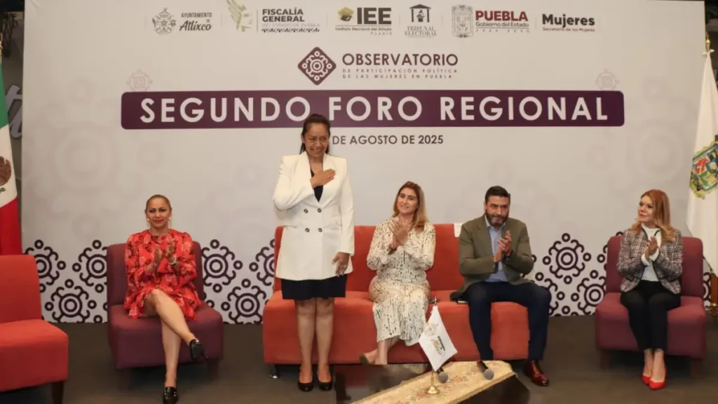 Ariadna Ayala, presidenta municipal, recibe en Atlixco el Segundo Foro Regional por la Participación Política de las Mujeres