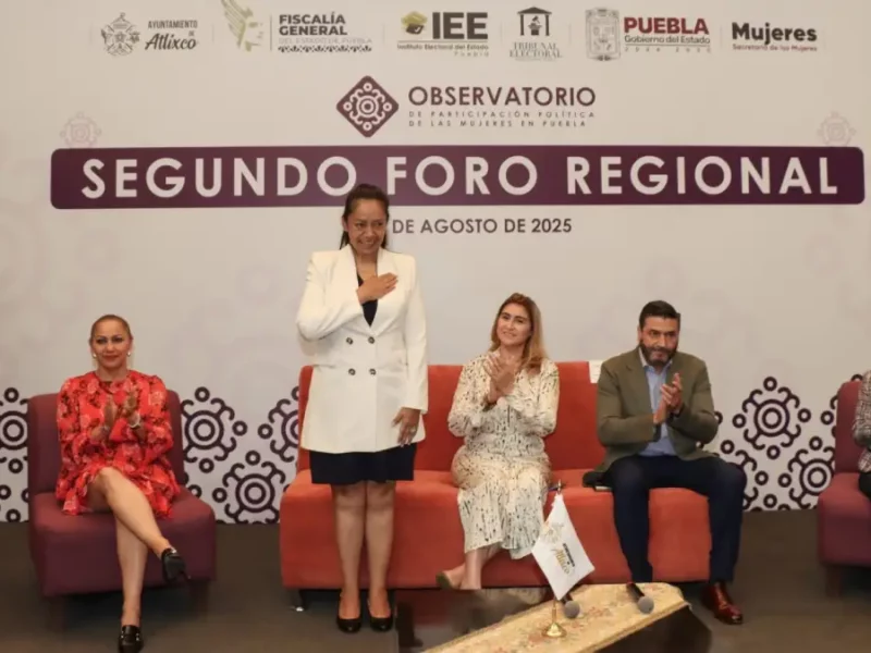 Ariadna Ayala, presidenta municipal, recibe en Atlixco el Segundo Foro Regional por la Participación Política de las Mujeres