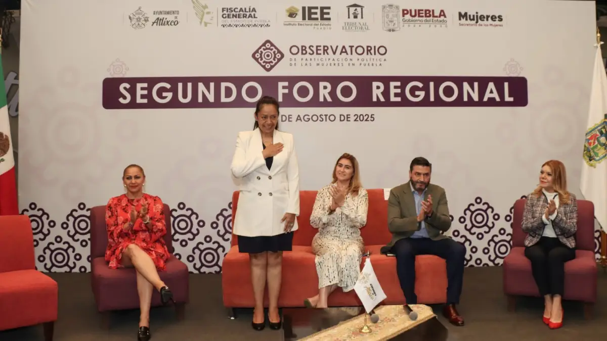 Ariadna Ayala, presidenta municipal, recibe en Atlixco el Segundo Foro Regional por la Participación Política de las Mujeres
