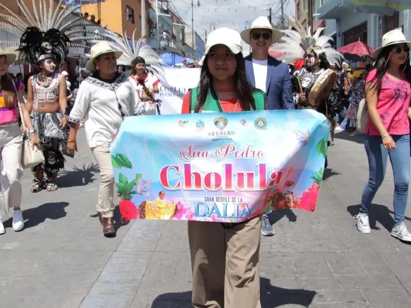 San Pedro Cholula participó en actividades culturales de la Feria de Huamantla
