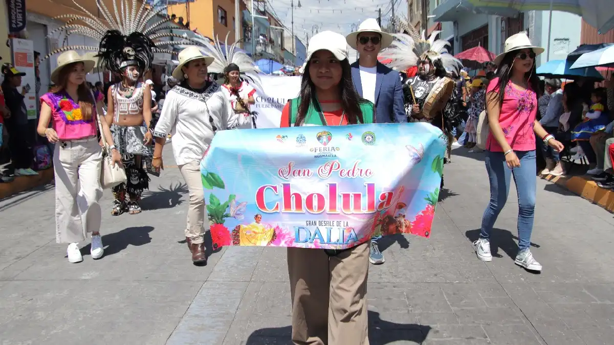 San Pedro Cholula participó en actividades culturales de la Feria de Huamantla