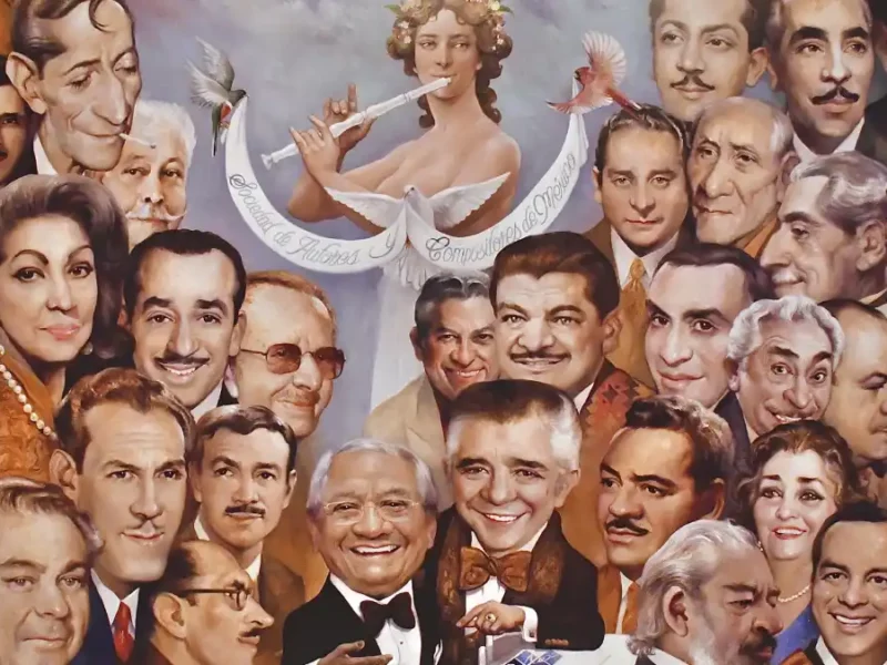 Abre la exposición El Rostro del Autor, de la Sociedad de Autores y Compositores de México, en el CCU