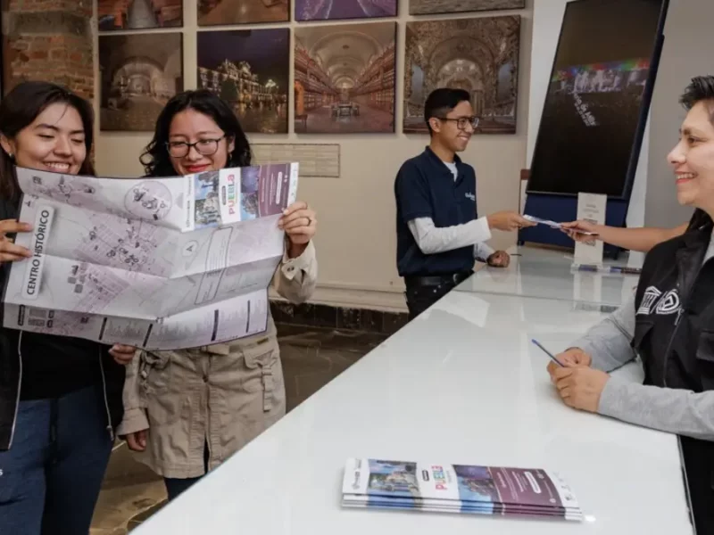 Aumenta llegada de turistas a la Ciudad de Puebla en primer semestre de 2025