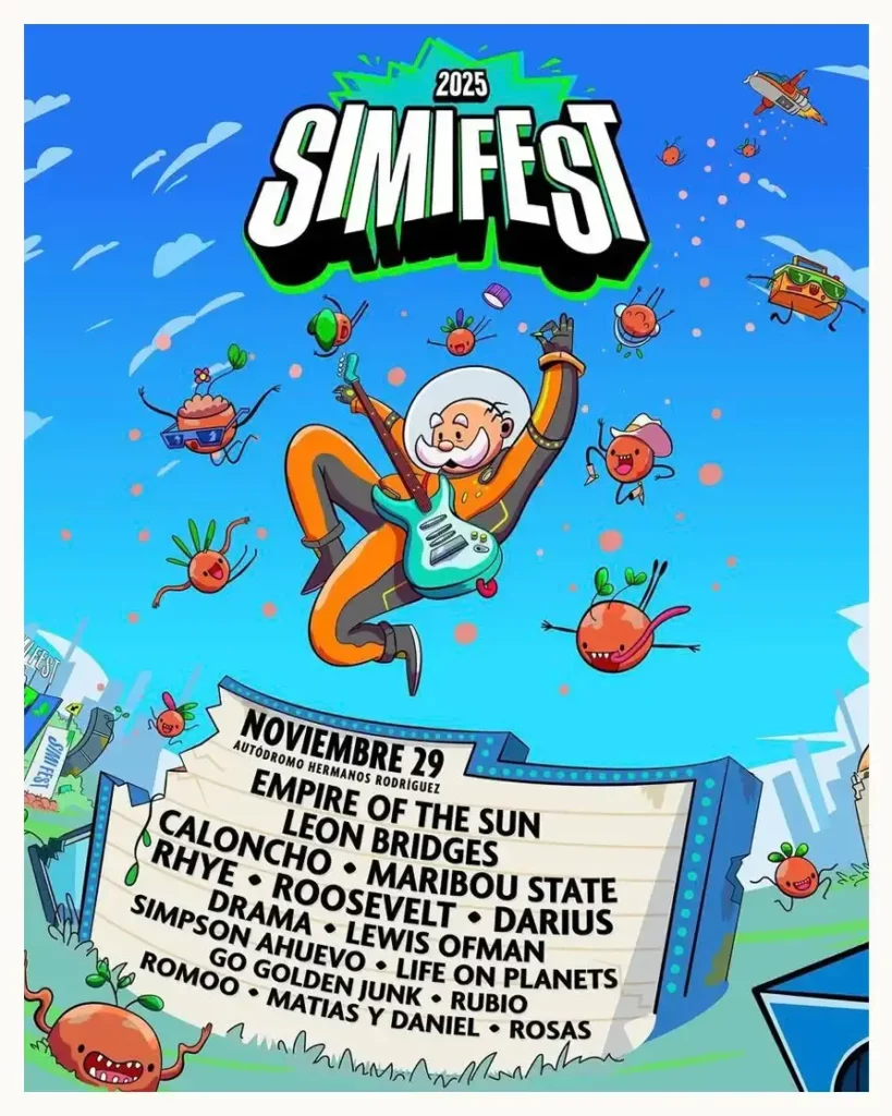 Simi Fest 2025 en CDMX; cartelera, costos y fechas