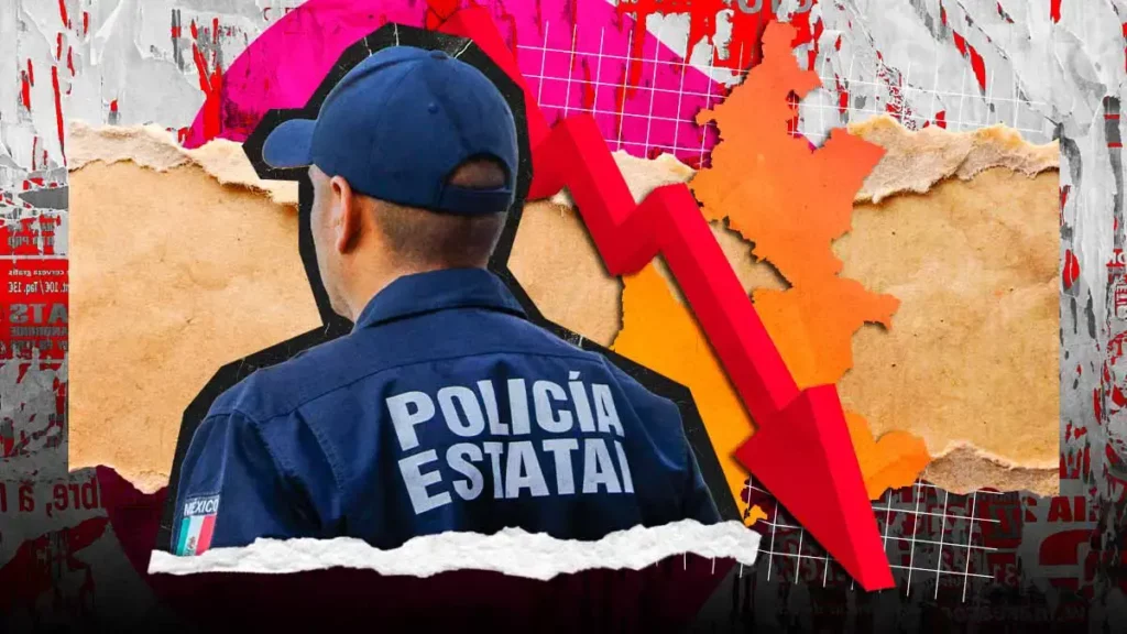 Puebla, octava entidad con la tasa más baja de policías estatales en 2024