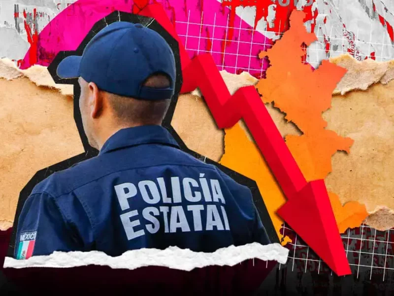Puebla, octava entidad con la tasa más baja de policías estatales en 2024