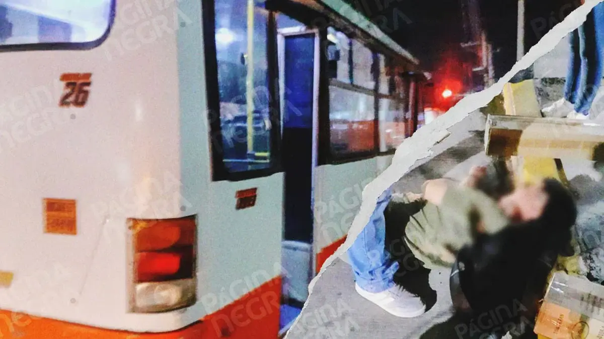 Pasajero saltó de una ruta en Cuautlancingo para evitar asalto y resulta herido