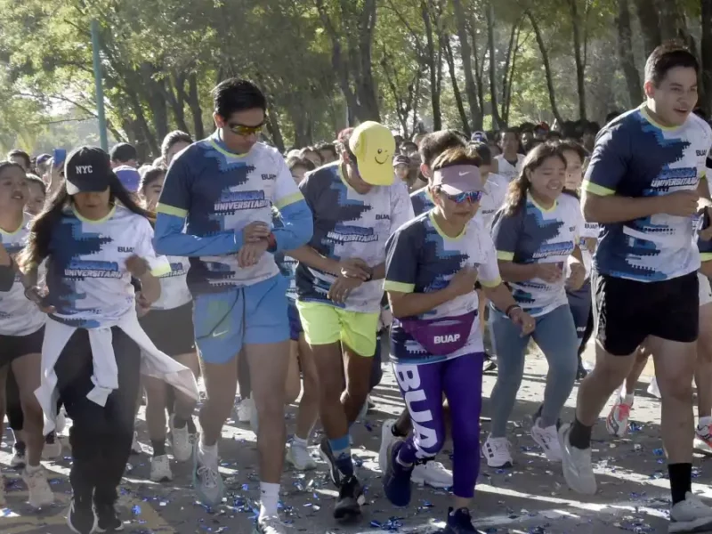 Cerca de 30 mil estudiantes, trabajadores, familiares y amigos se unen a la Carrera Universitaria BUAP 2025