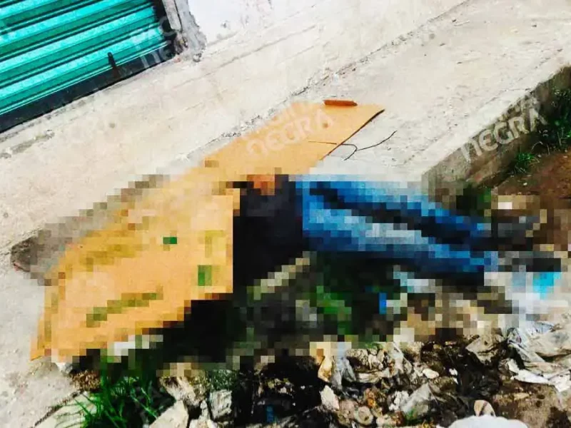 Hombre en situación de calle murió cerca de la Central de Abasto Puebla