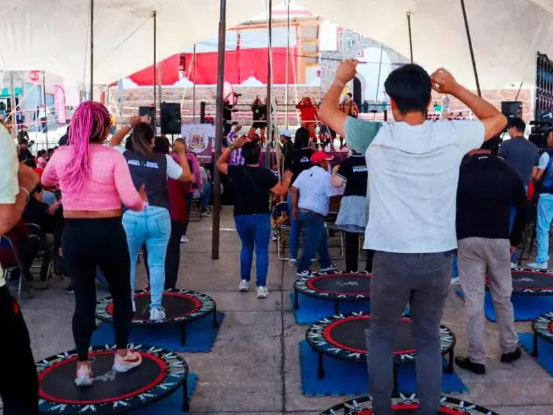 Secretaría de Deporte y Juventud realiza jornada “Tejiendo Paz” en Santo Tomás Chautla  