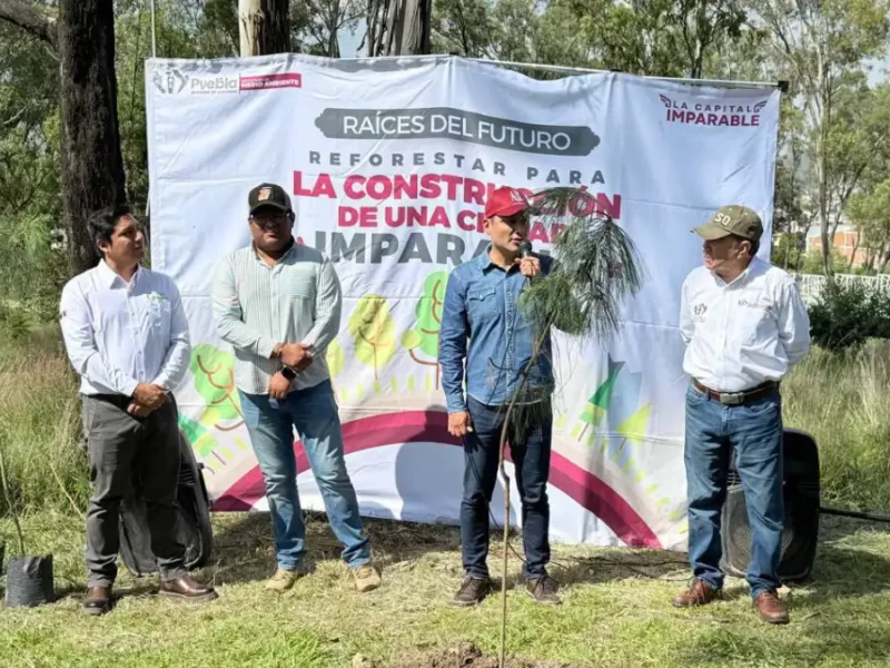 Gobierno de la Ciudad impulsa una Puebla más verde: 520 nuevos árboles para fortalecer nuestras áreas verdes