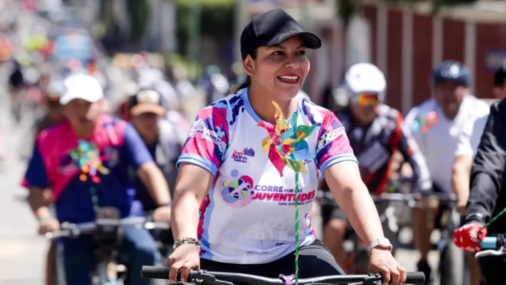 Para fortalecer la identidad cultural y promover el patrimonio histórico de la región, se realizó la Rodada Patrimonial Cholula 2025