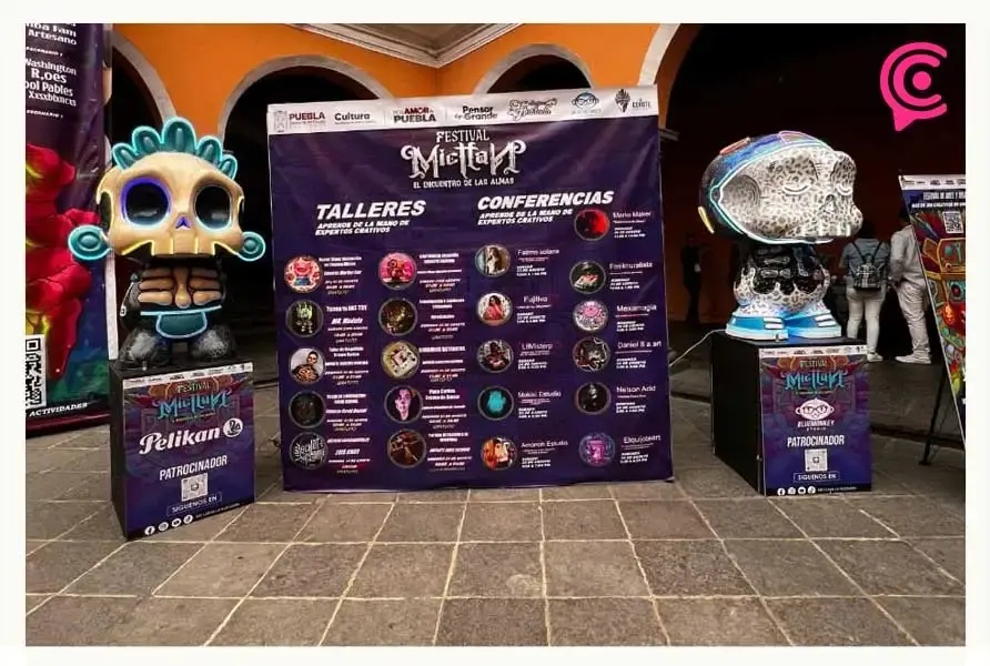 Festival Mictlán 2025 llega a Puebla con música, exposiciones, talleres y más  