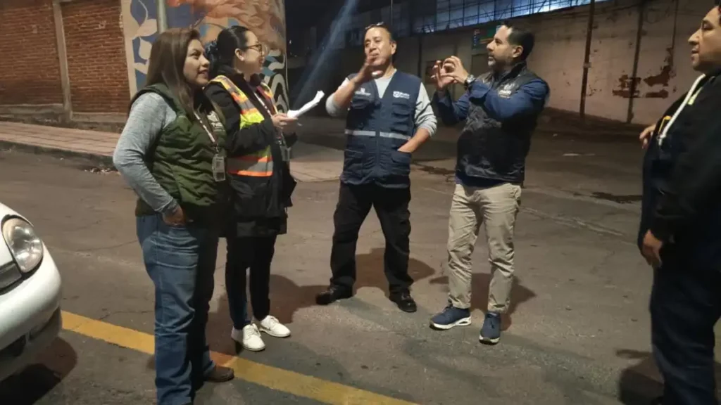 Realiza Contraloría Municipal supervisión nocturna de nuevas luminarias