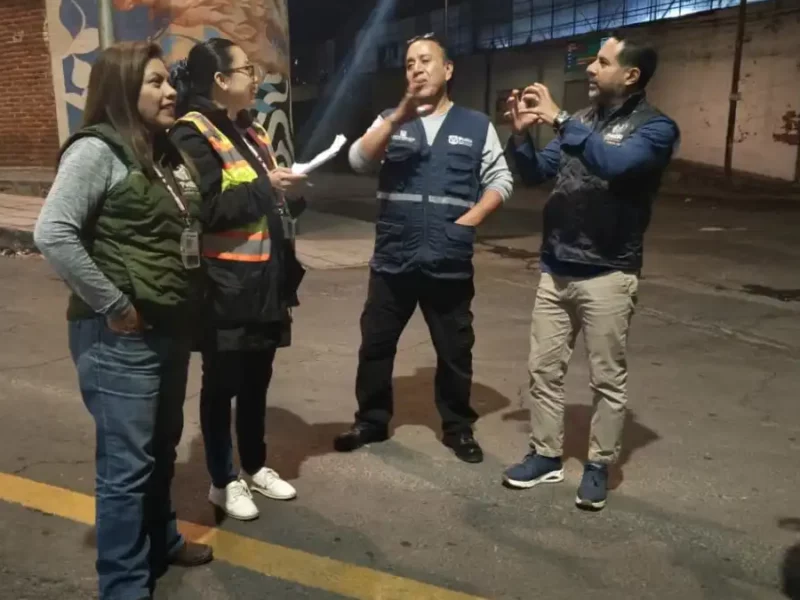 Realiza Contraloría Municipal supervisión nocturna de nuevas luminarias