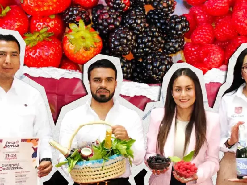 Anuncian la Sexta Edición de la Feria de las Berries en San Diego Buenavista, Huejotzingo
