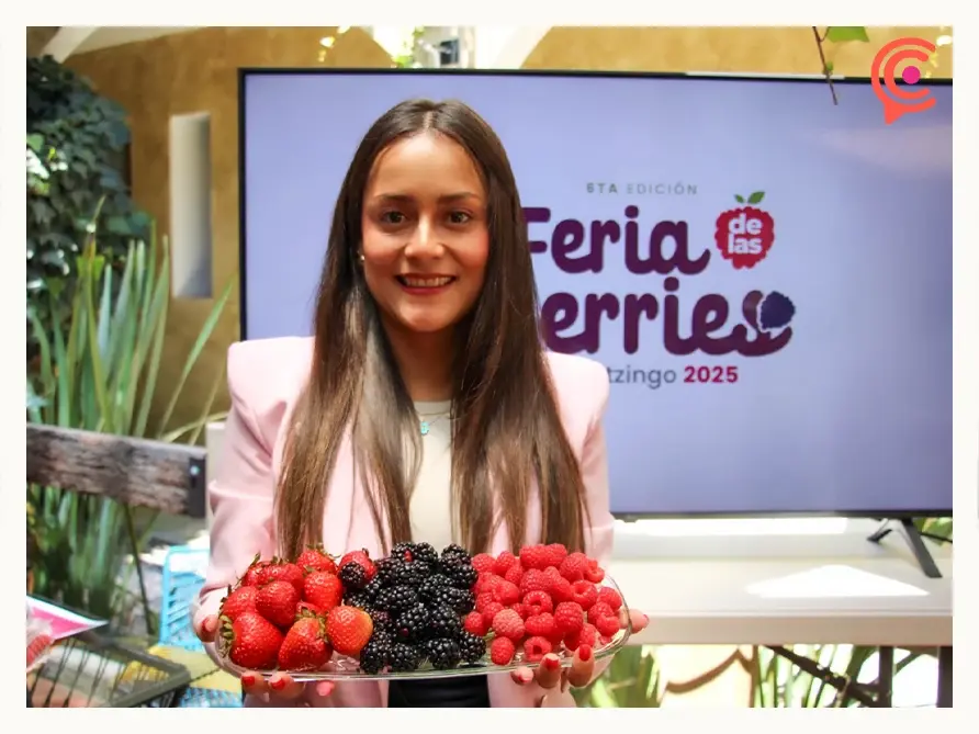 Anuncian la Sexta Edición de la Feria de las Berries en San Diego Buenavista, Huejotzingo