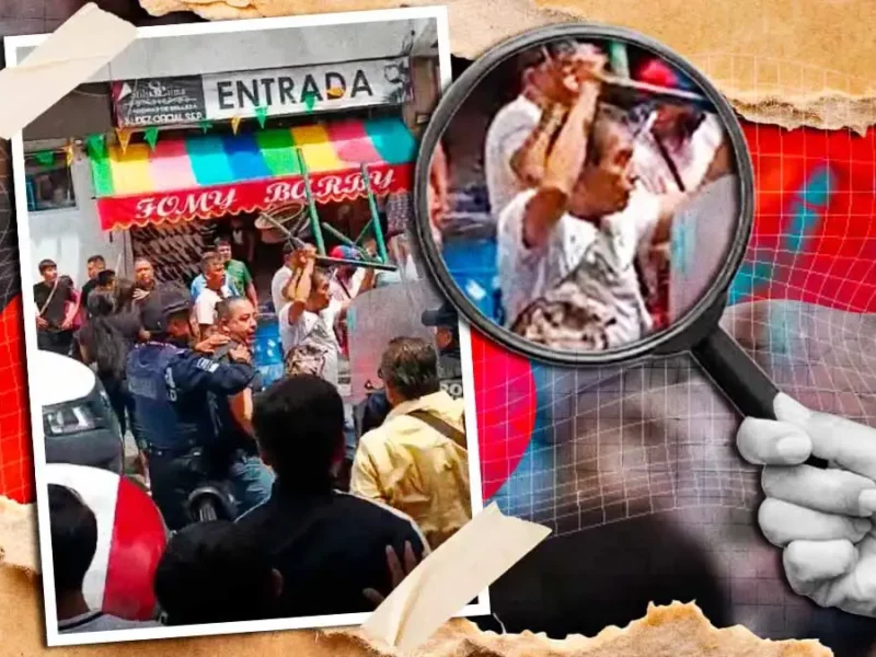 Ambulantes de la 11 de Marzo en Puebla atacaron a funcionarios de Gobernación municipal; hay 13 lesionados