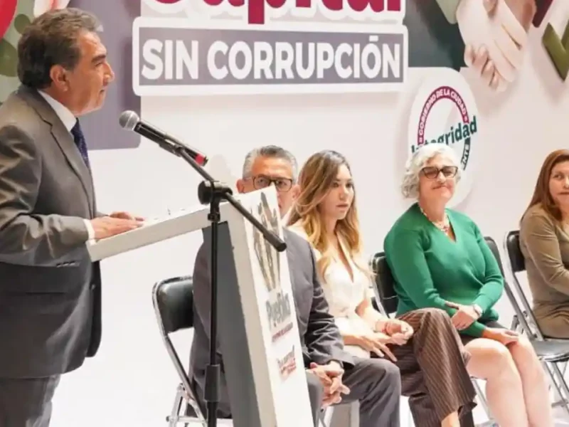 Impulsa Gobierno de la Ciudad campaña “Por una Capital sin Corrupción”