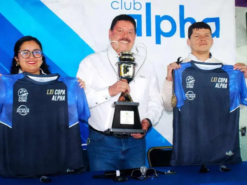Presenta la LXI Copa Alpha de natación que será del 5 al 7 de septiembre 