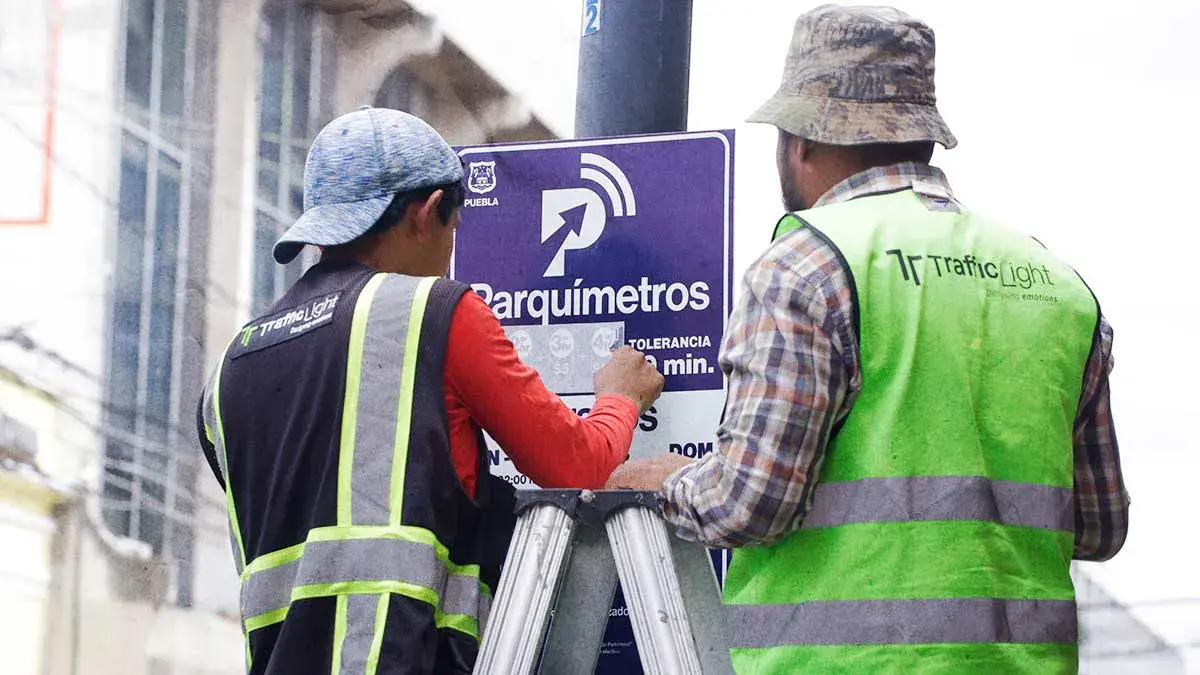 Advierten colocación de nuevos parquímetros en Puebla capital para 2026