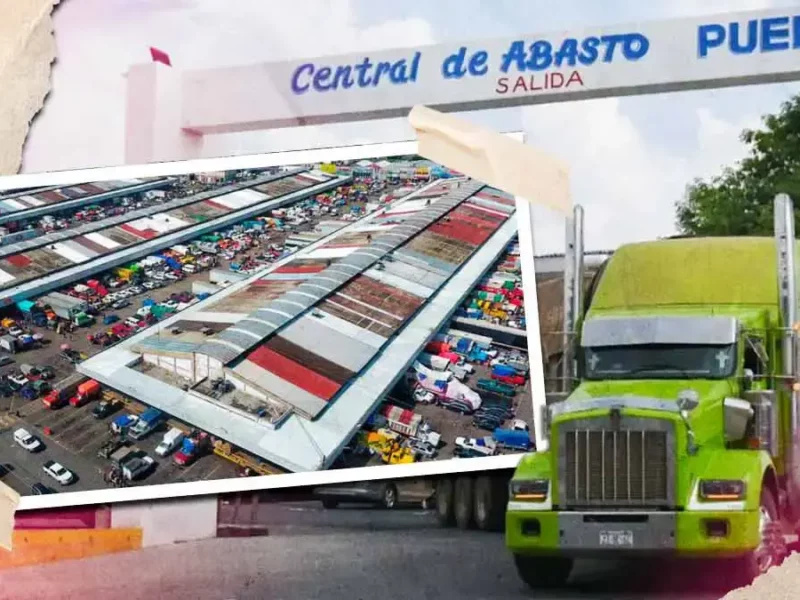 Construcción de barda en Central de Abasto arranca previo a fiestas patrias en Puebla