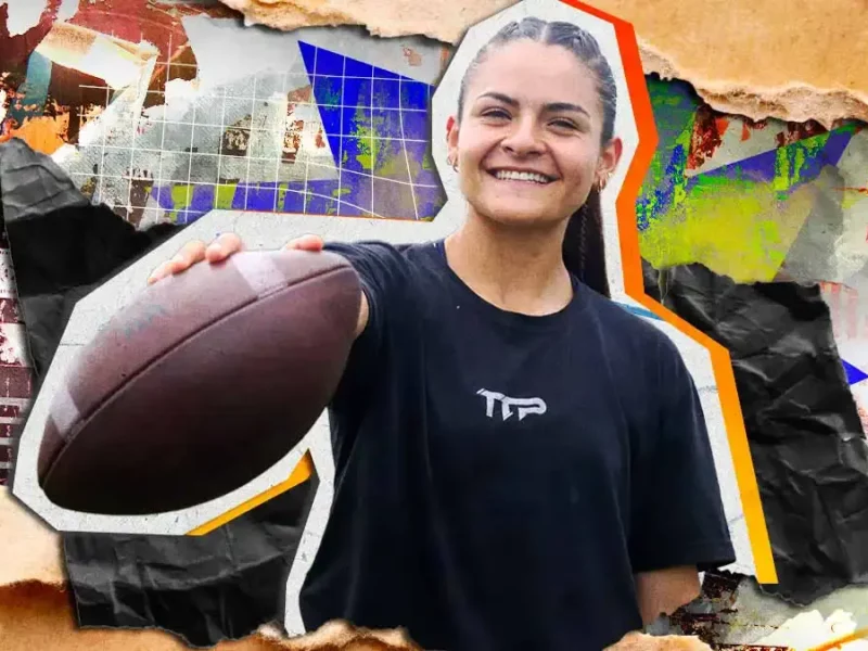 Haniel Reza Martínez, referente del Flag Football Femenil en México 