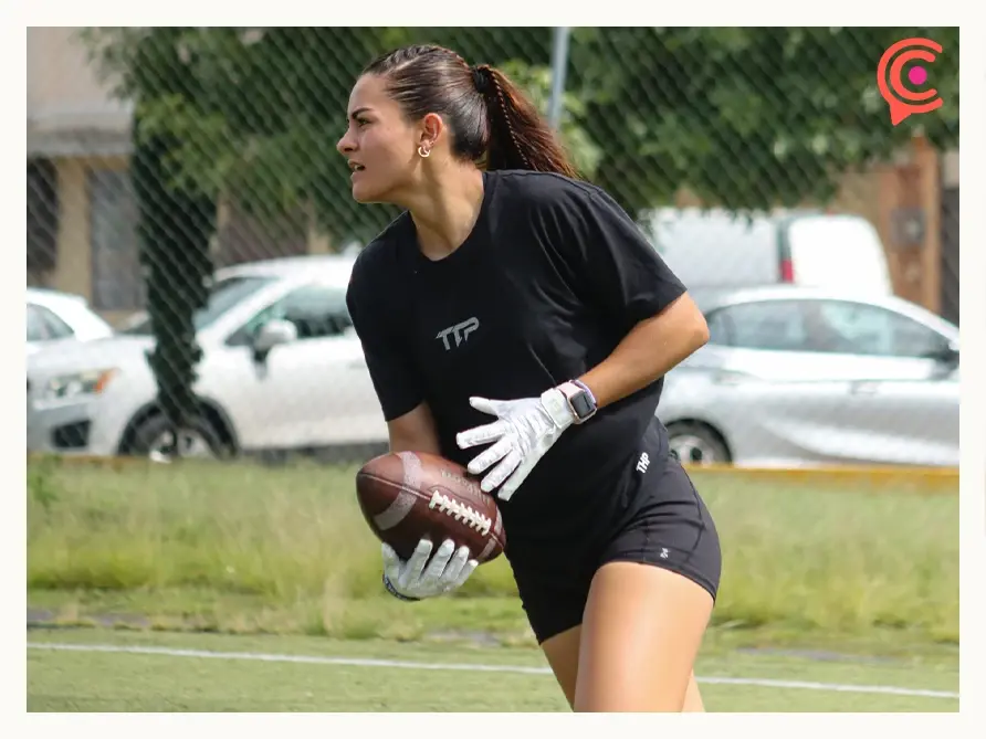 Haniel Reza Martínez, referente del Flag Football Femenil en México 