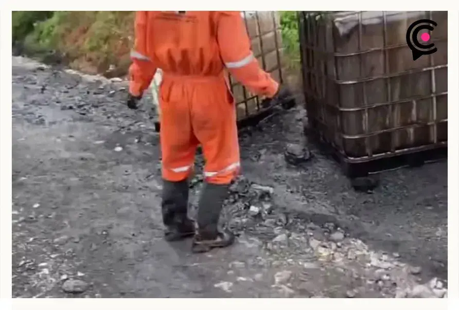 Pemex alerta derrame de crudo en Huauchinango, Puebla; lluvias complican controlar la emergencia