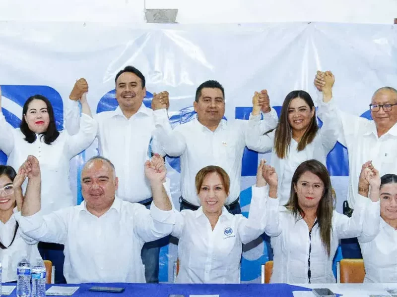 Lupita Leal arranca campaña por la dirigencia municipal del PAN Puebla