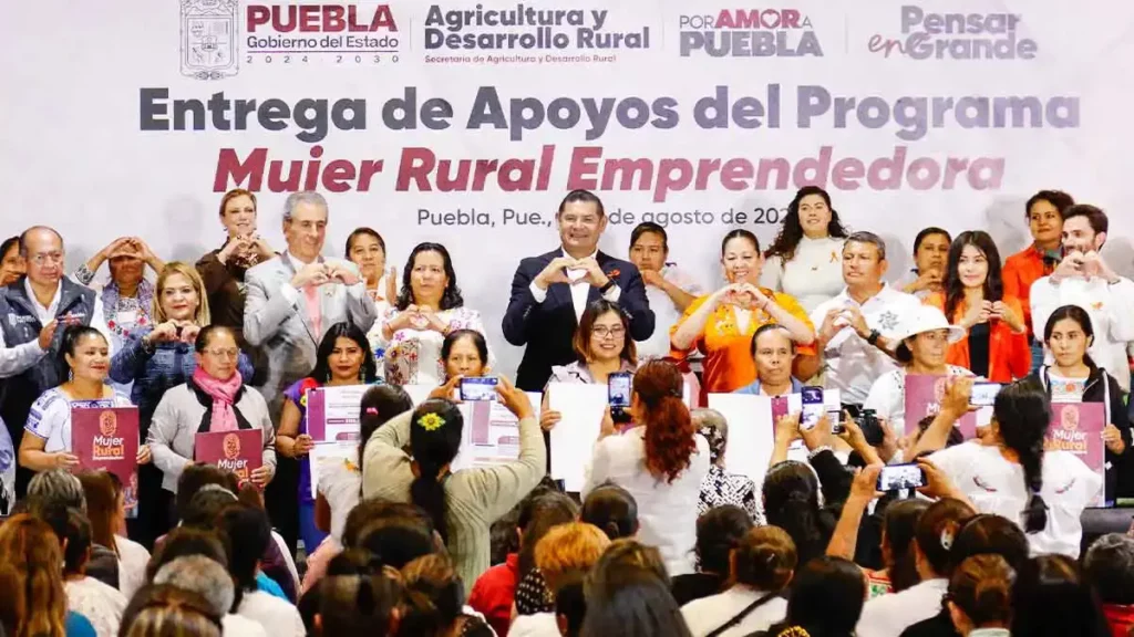 Gobierno de Puebla duplicará apoyo a Mujer Rural Emprendedora; serán 100 mdp en 2026