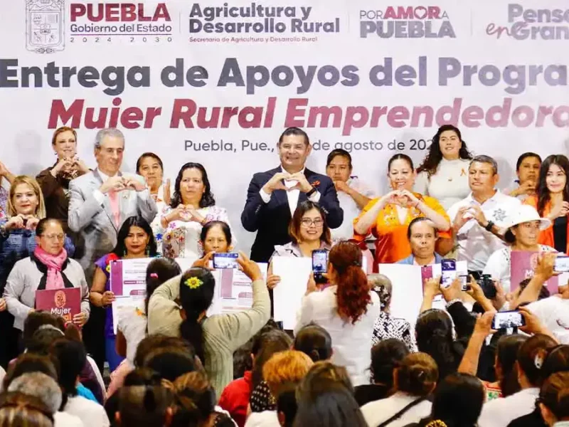 Gobierno de Puebla duplicará apoyo a Mujer Rural Emprendedora; serán 100 mdp en 2026