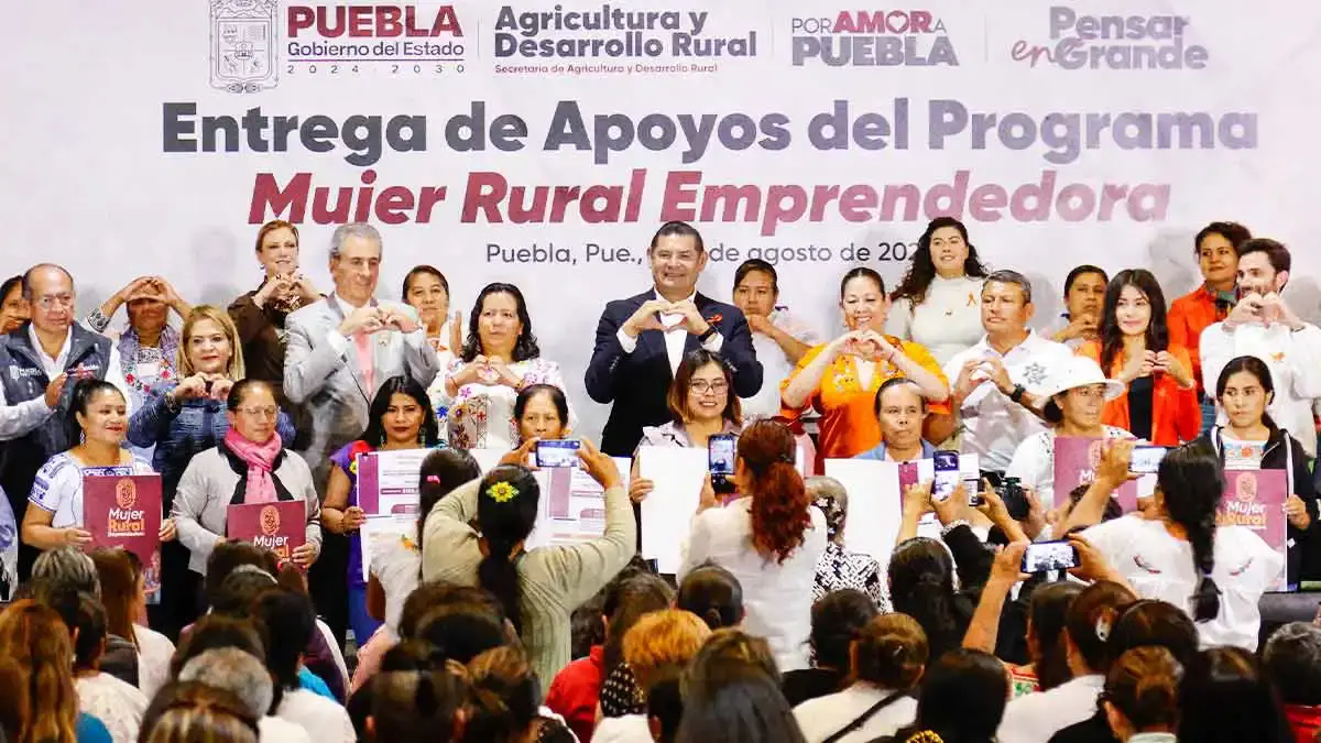 Gobierno de Puebla duplicará apoyo a Mujer Rural Emprendedora; serán 100 mdp en 2026