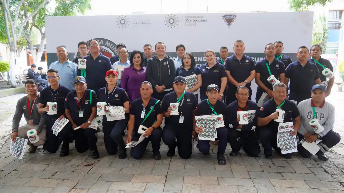 Inicia primera colecta a favor de bomberos y servicios prehospitalarios de Texmelucan