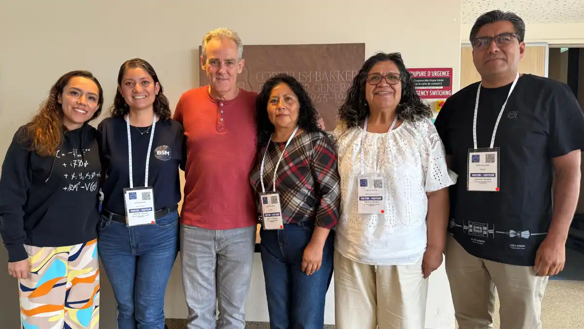 Docentes de preparatorias BUAP recibieron capacitación en el CERN