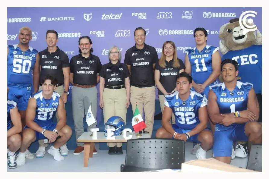 Borregos de Puebla presenta a su equipo rumbo a la temporada Onefa 2025