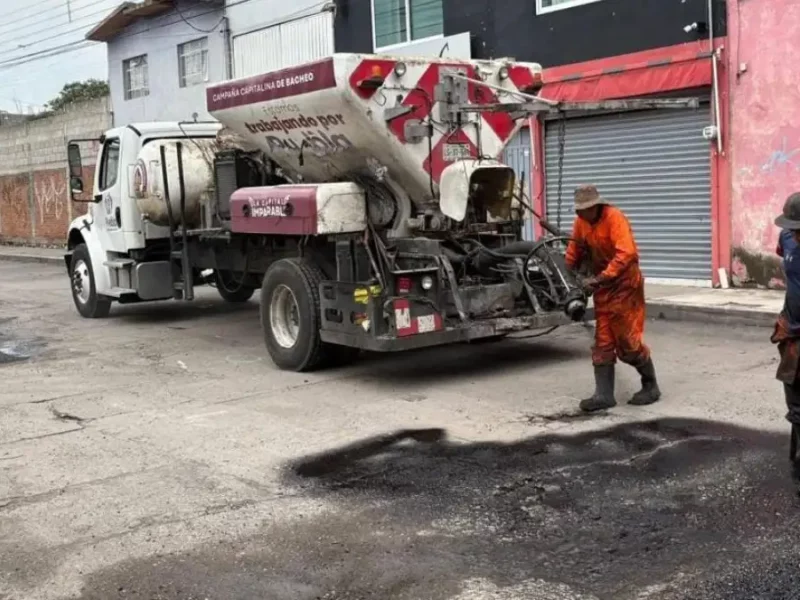 Campaña Capitalina Bacheando Puebla, un programa integral de mantenimiento vial