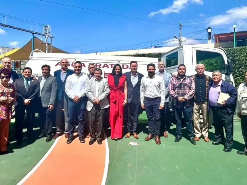 Firma Gobierno de la Ciudad convenio con Parque España para implementar el programa “Reusando Ando: cada gota cuenta”