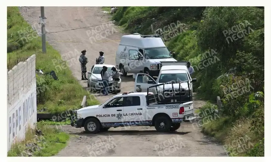 Abandonan cuerpo embolsado en la colonia Santa Lucía, Puebla