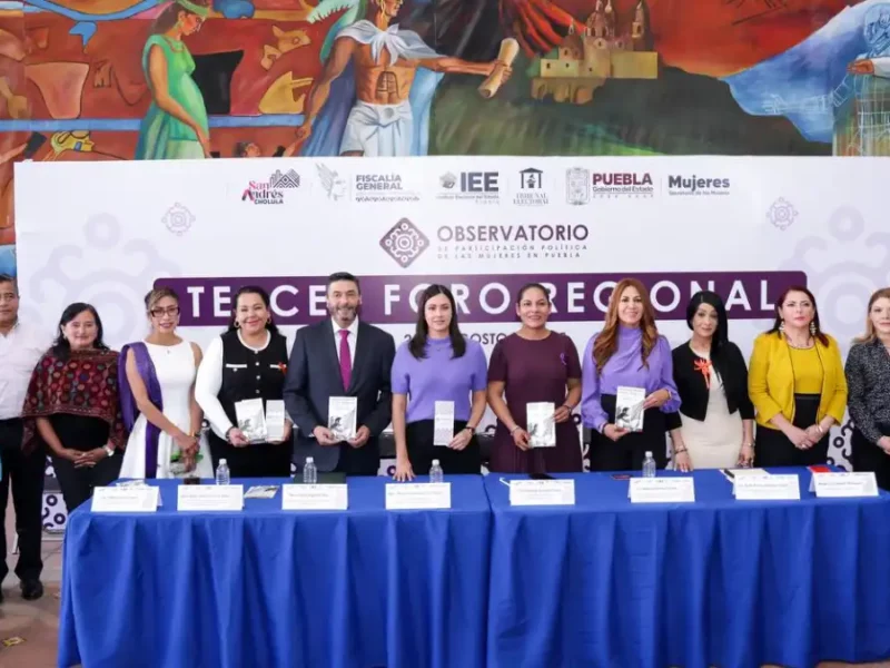Promueve San Andrés Cholula la participación política de las mujeres en Foro Regional del Observatorio 2025