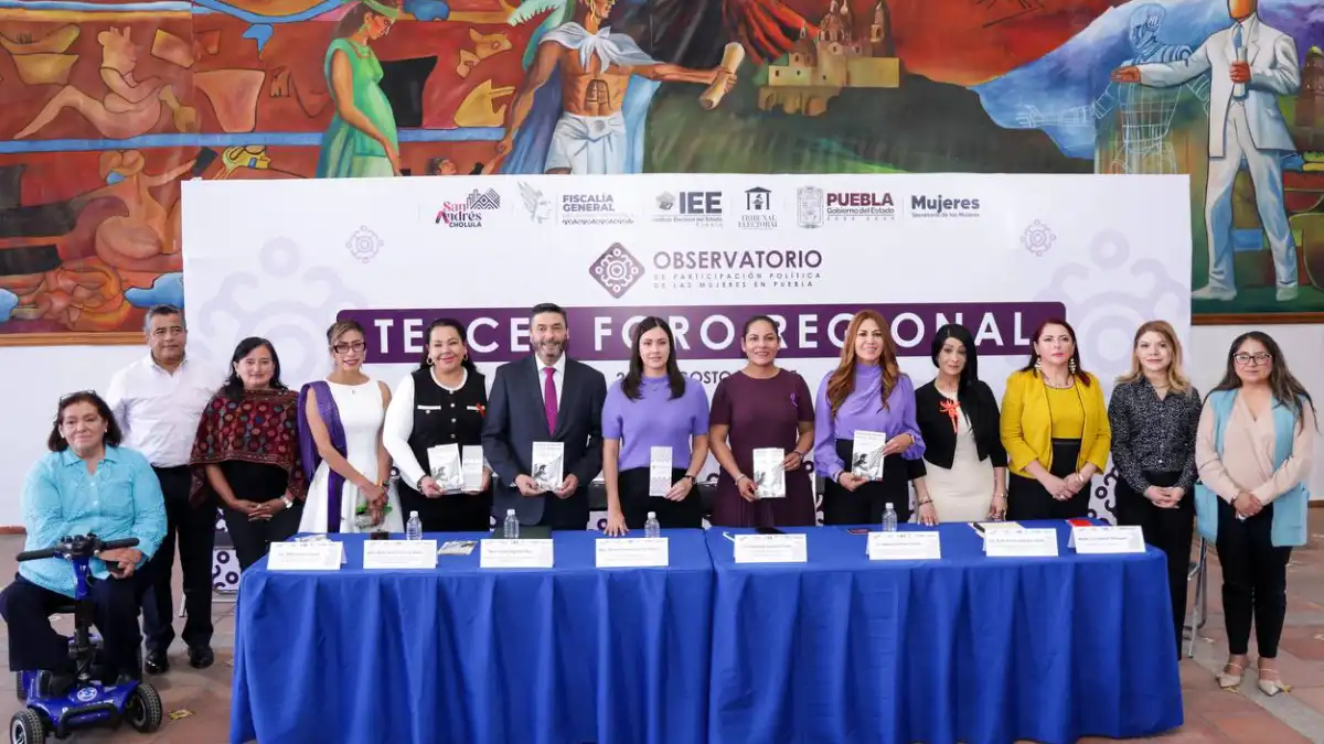 Promueve San Andrés Cholula la participación política de las mujeres en Foro Regional del Observatorio 2025