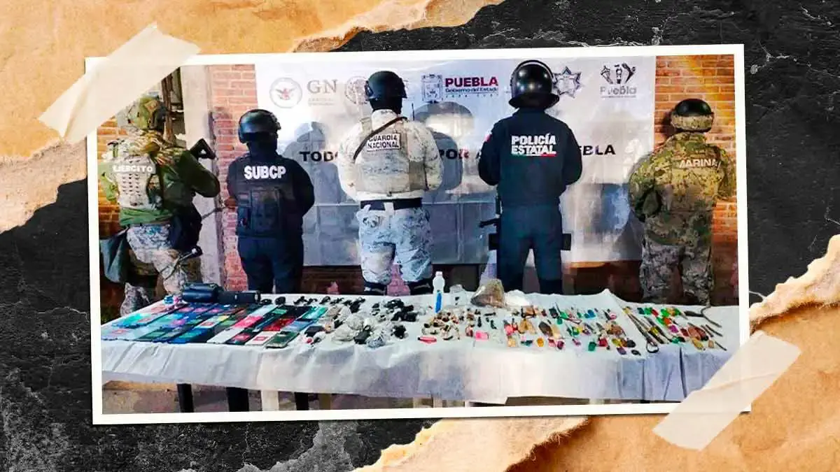 SSP aseguró más de 160 celulares, drogas y otros objetos prohibidos en penales de Puebla