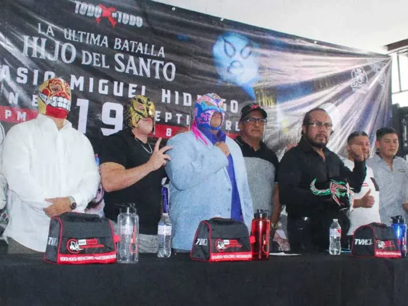 "La Última Batalla", el Hijo del Santo anuncia su despedida en Puebla