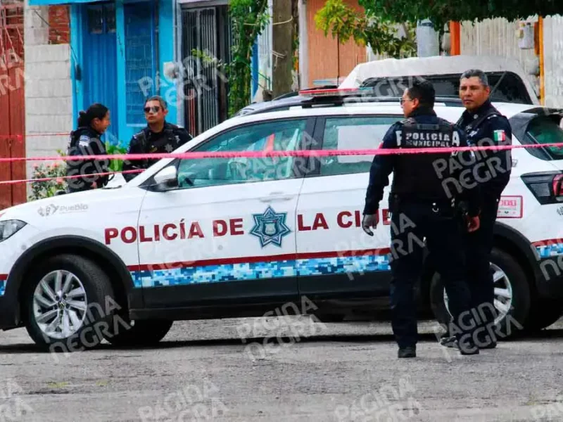 Ejecutaron a un hombre en calles de la colonia Ciudad Satélite, Puebla